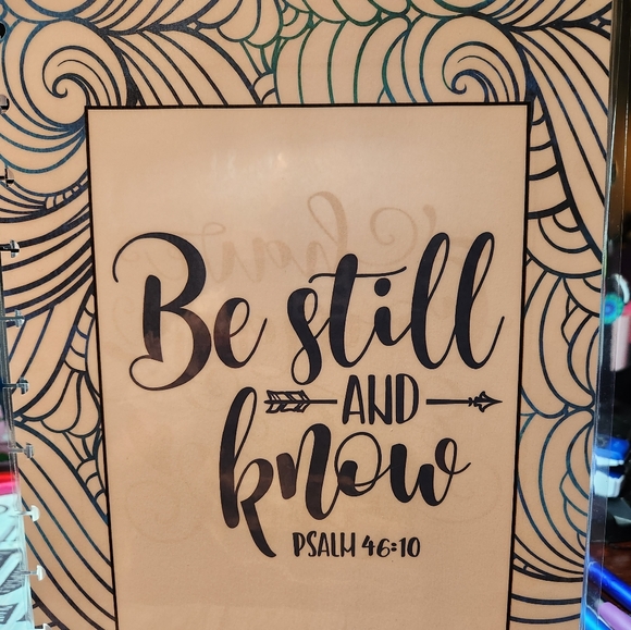 Handmade Double Sided Cover for BIG Happy Planner - Picture 3 of 12